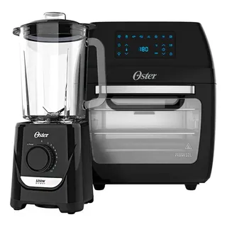 Kit Fritadeira Oven Fryer E Liquidificador Power Oster Kit Fritadeira Oven Fryer E Liquidificador Power Oster