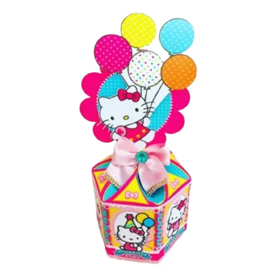 6 Centro De Mesa #2 De Hello Kitty 