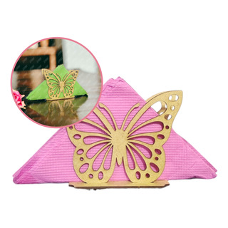 Servilletero Mdf Con Forma De Mariposa Recuerdo 15 Piezas Servilletero Mdf Con Forma De Mariposa Recuerdo 15 Piezas