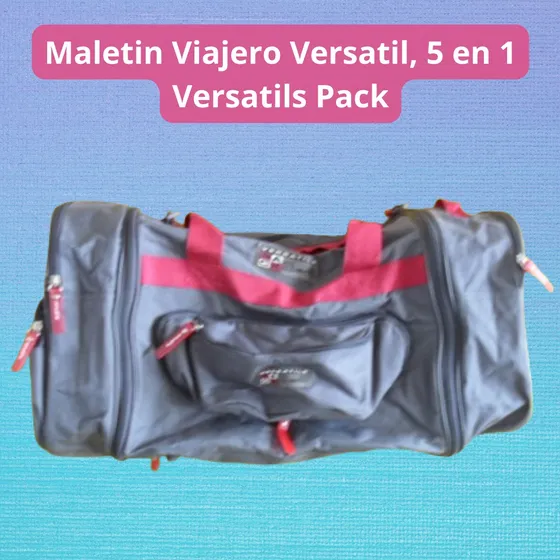 Bolso Viajero Multifuncional 5 En 1, Grande Nuevo