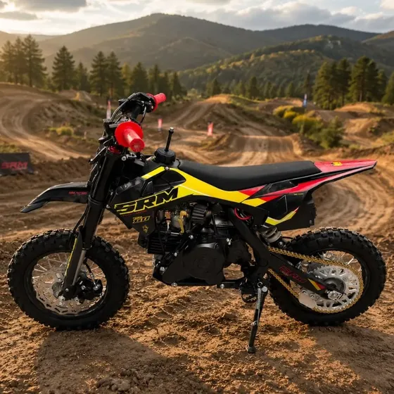 Motos Para Niños A Gasolina 60cc Motocross Junior Srm 