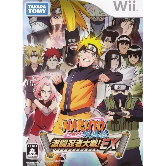 Naruto Juegos Saga Completa Wii