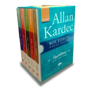 Box Allan Kardec Pocket, De Kardec, Allan. Editorial Ide Editora, Capa Mole Em Português, 2021 Box Allan Kardec Pocket, De Kardec, Allan. Editorial Ide Editora, Capa Mole Em Português, 2021