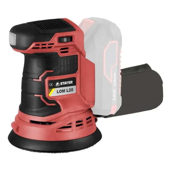 Lijadora Inalámbrica Stayer Loml20 Roto Orbital 18v