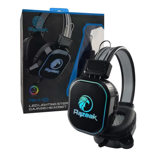 Auricular Razeak Gamer Con Micrófono Para Ps4 Pc Y Consolas