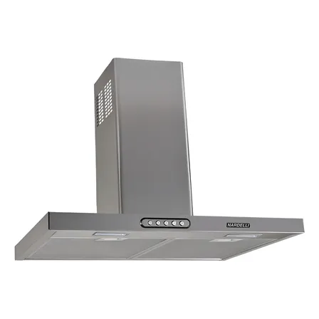 Coifa De Parede 60cm Retangular Duto Slim Nardelli Inox