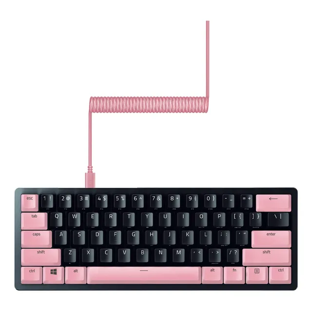 Set De Actualización De Teclado Y Cable Enrollado Razer Pbt