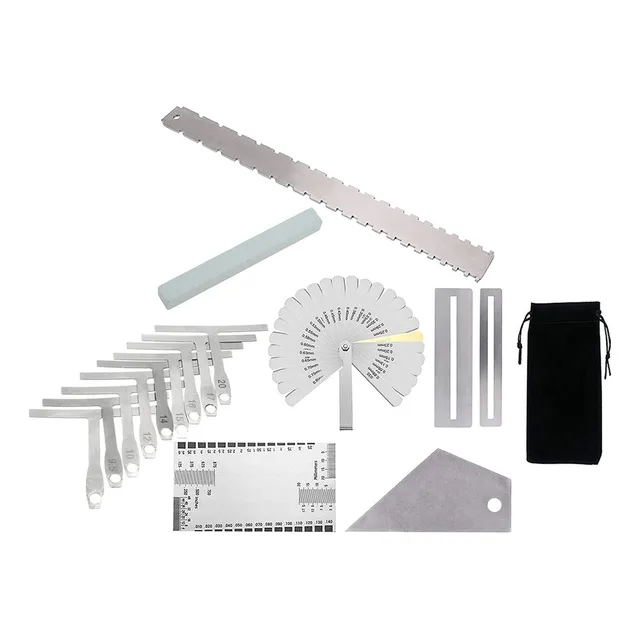 Guitarra Luthier Kit De Herramientas Cuerda Acción Regla