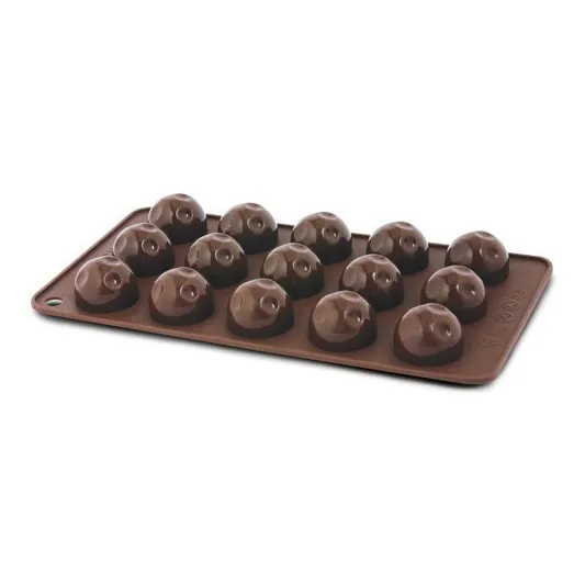 Molde Silicon 15 Chocolates Redondos 2014 Ghidini F. Xavi