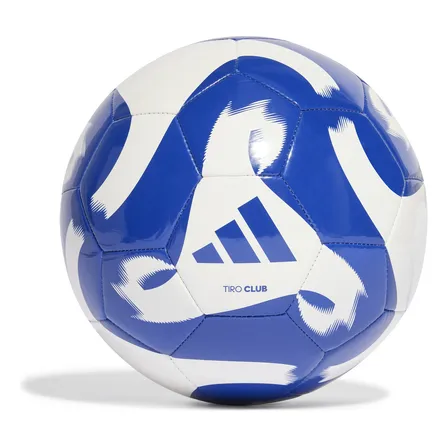 Balón Futbol adidas Clb Color Blanco Con Azul Deportivo