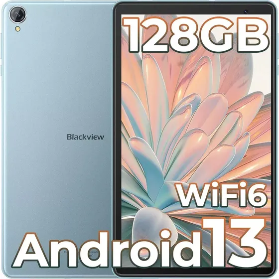 Tablet Blackview Tab50 8" Wifi 128 Gb 8gb Ram Android 13 Wifi6 Azul