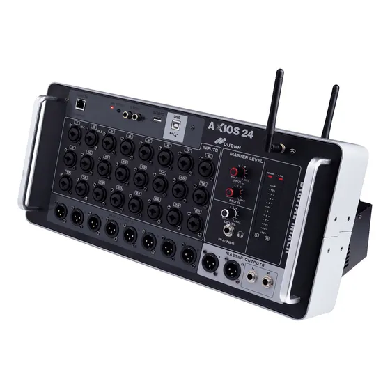 Mesa De Som Digital Duonn Axios 24 Canais 8 Auxiliares Bivol