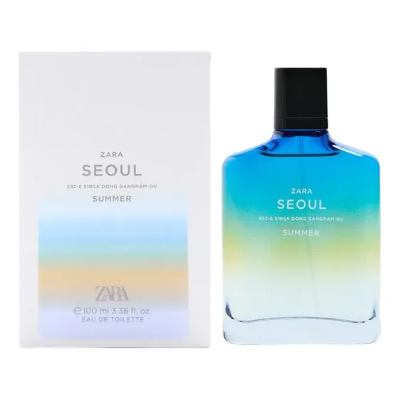 Zara Seoul Summer 100ml Edt - Fragancia Hombre