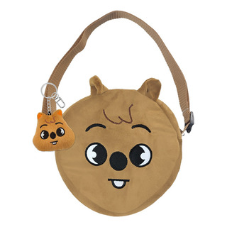 K-pop Skzoo Han Quokka Mochila Crossbody Con Llavero Suave Kawaii Moda 2024 K-pop Skzoo Han Quokka Mochila Crossbody Con Llavero Suave Kawaii Moda 2024