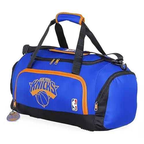 Bolso Nba Knicks Azul Reforzado Gym Botinero Crossfit Urbano NBA Teams New York Knicks