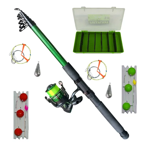 Combo Pesca Pejerrey Equipo Completo Caña 3.00mts + Reel +