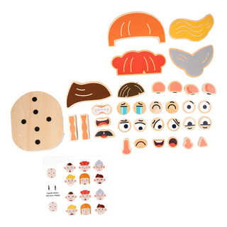 Bloque De La Cara Puzzle Educational Toy Toys Rompecabezas Bloque De La Cara Puzzle Educational Toy Toys Rompecabezas