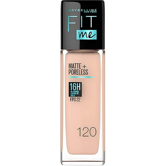 Base De Maquillaje Maybelline Fit Me 22fps Matte Tono 120 Classic Ivory 30ml