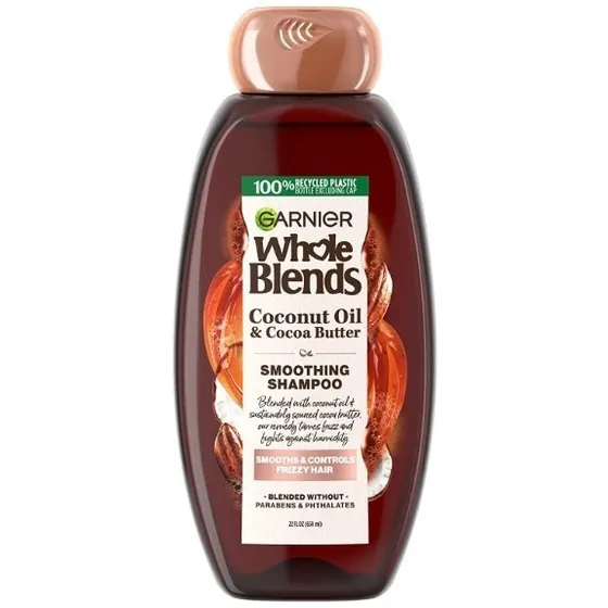 Shampoo Rizos Garnier Whole Blends Aceite Coco Y Cacao 650ml