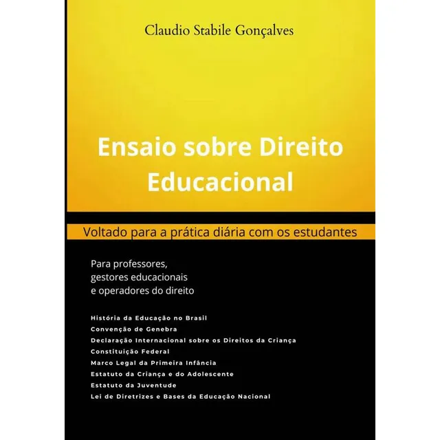 Ensaio Sobre Direito Educacional