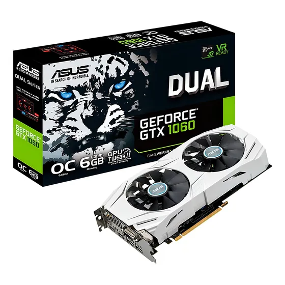 Gtx 1060 6gb Asus Dual White