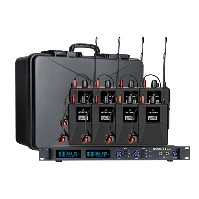 Sistema Monitoreo Gc Er2020 2 Canales 8 Receptores Maletin