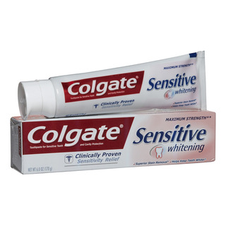Pasta De Dentes Colgate Sensitive Maximum Strength Whitening Pasta De Dentes Colgate Sensitive Maximum Strength Whitening