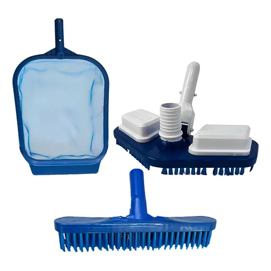 Kit Limpeza Para Piscinas Fibra Vinil Alvenaria Bab