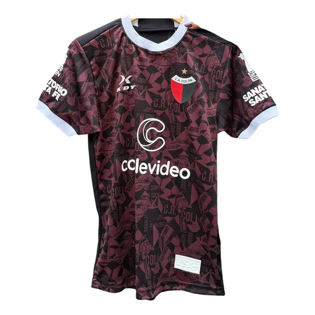 Camiseta Colon De Santa Fe Kdy Alternativa 2 Bordo