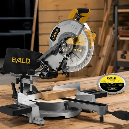 Serra Meia Esquadria Telescópica 10 Pol 1800w Ev255t Evald EVALD