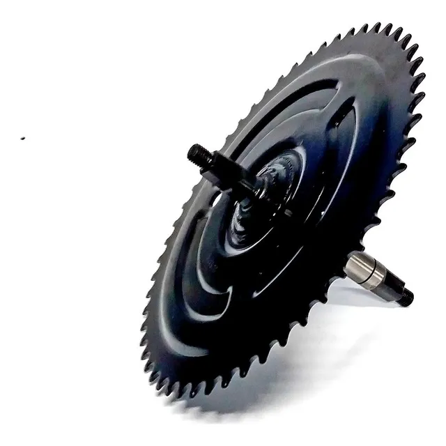 Eje De Centro + Plato Para Bicicleta Spinning Envio Gratis