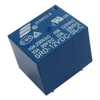 10 Pcs Mini Power Relay Songle 12v 10a Spdt 5 Pin 10 Pcs Mini Power Relay Songle 12v 10a Spdt 5 Pin