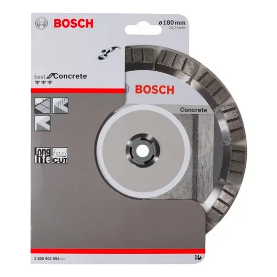 Bosch Disco Diamante Best Hormigon Duro Y Armado 7 Color Gris