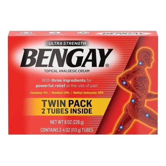 Bengay Pomada 2 Unidades De 113g Cada Ultra Strength Imp Usa