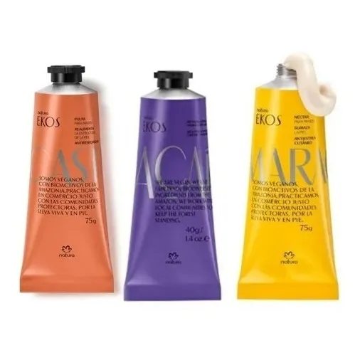 Kit De 3 Cremas De Manos Natura Ekos