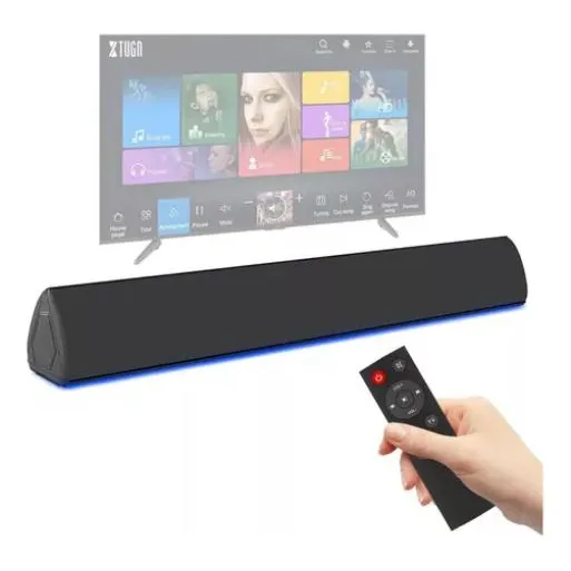 Barra De Sonido Tv En Casa Bluetooth Soundbar Altavoces Bs15