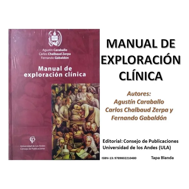 Libro Manual De Exploración Clínica De Agustin Caraballo Ula
