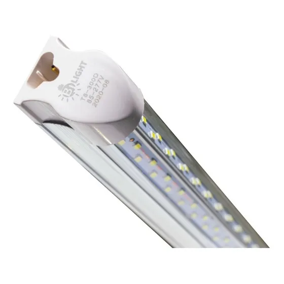 Tubo Led 48w Con Base 120cm Luz Blanca Bj