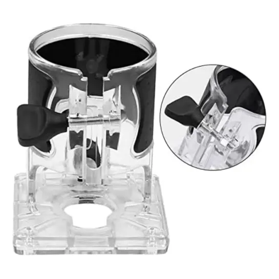 Fresadora Router Para Tupi Makita Con Base Transparente