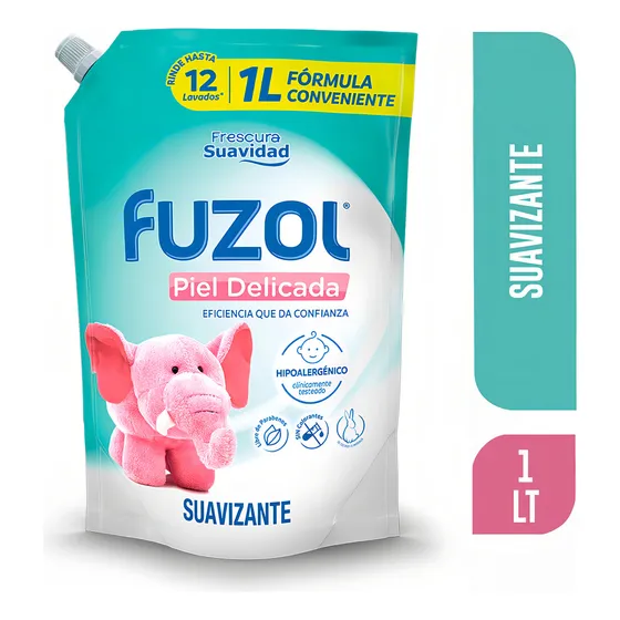 Fuzol Suavizante De Ropa Para Piel Delicada