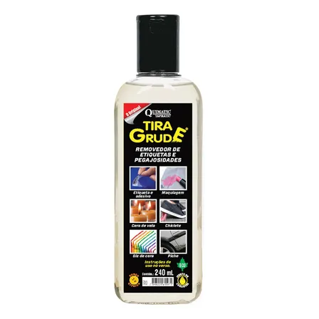 Tira Grude 240ml Cola Pegajosidades E Chicletes Quimatic