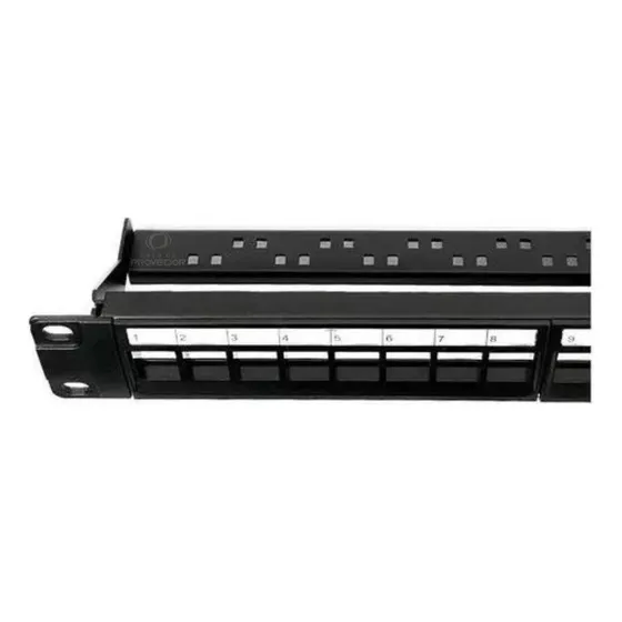 Patch Panel Descarregado 24p Modular 