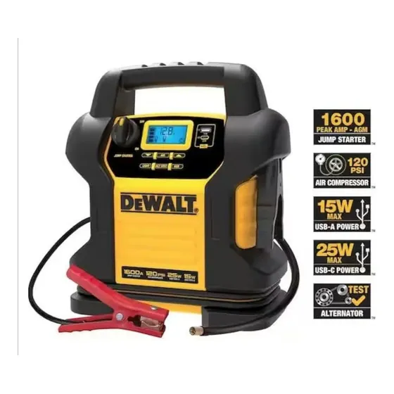 Dewalt Arrancador / Compresor De 120 Psi