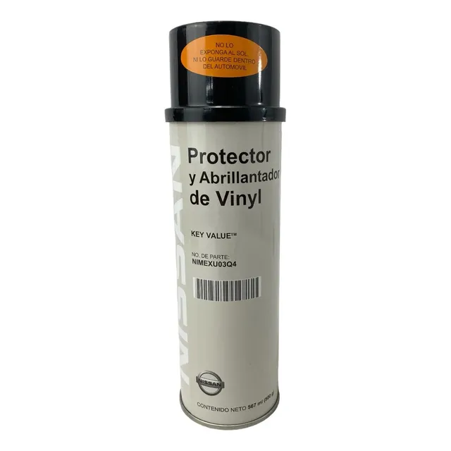 Protector Y Abrillantador De Vinyl Nissan 567ml Color Gris