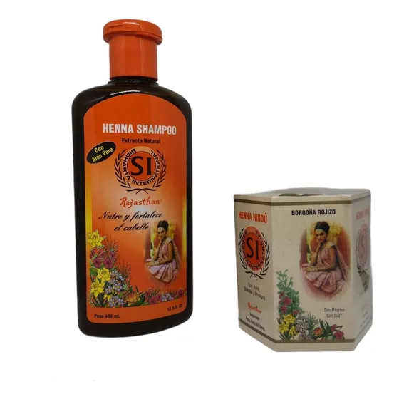 Henna Natural Hindu Y Shampoo Hindu Con - mL a $79