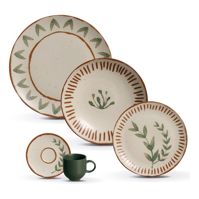 Aparelho De Jantar 30 Peças Coup Stoneware Magari Porto Brasil Aparelho De Jantar 30 Peças Coup Stoneware Magari Porto Brasil