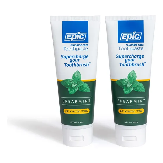 Pasta De Dientes Epic Xylitol Sin Azúcar Con Xilitol 145 Ml,