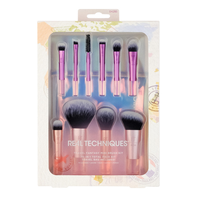 Kit De Pincéis Real Techniques Travel Fantasy Mini Brush Kit De Pincéis Real Techniques Travel Fantasy Mini Brush
