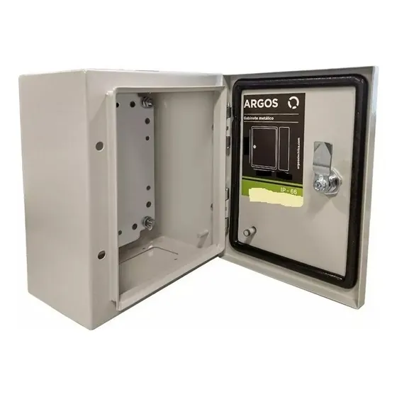 Gabinete Metálico Argos 40x30x20 Cm Ip66 Con Tapa
