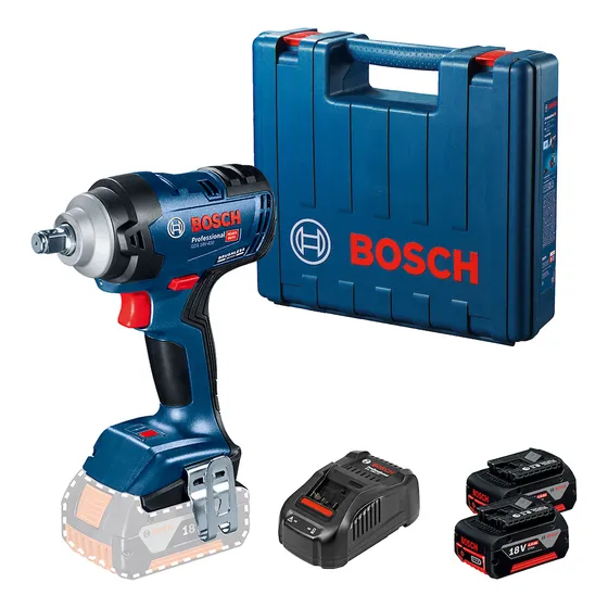 Chave De Impacto Bosch Gdr 18v-400, Funcionamento A Bateria